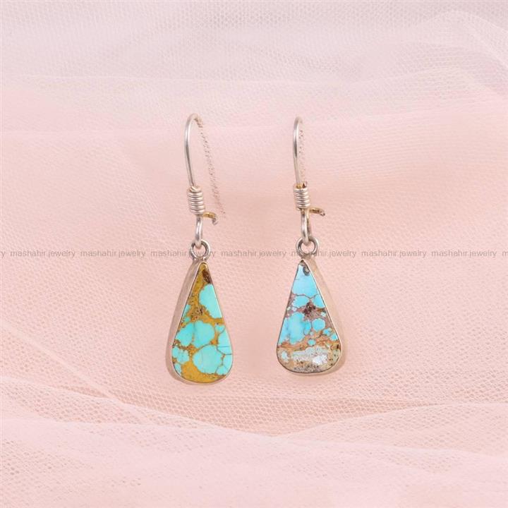 گوشواره فیروزه زنانه کد 5881